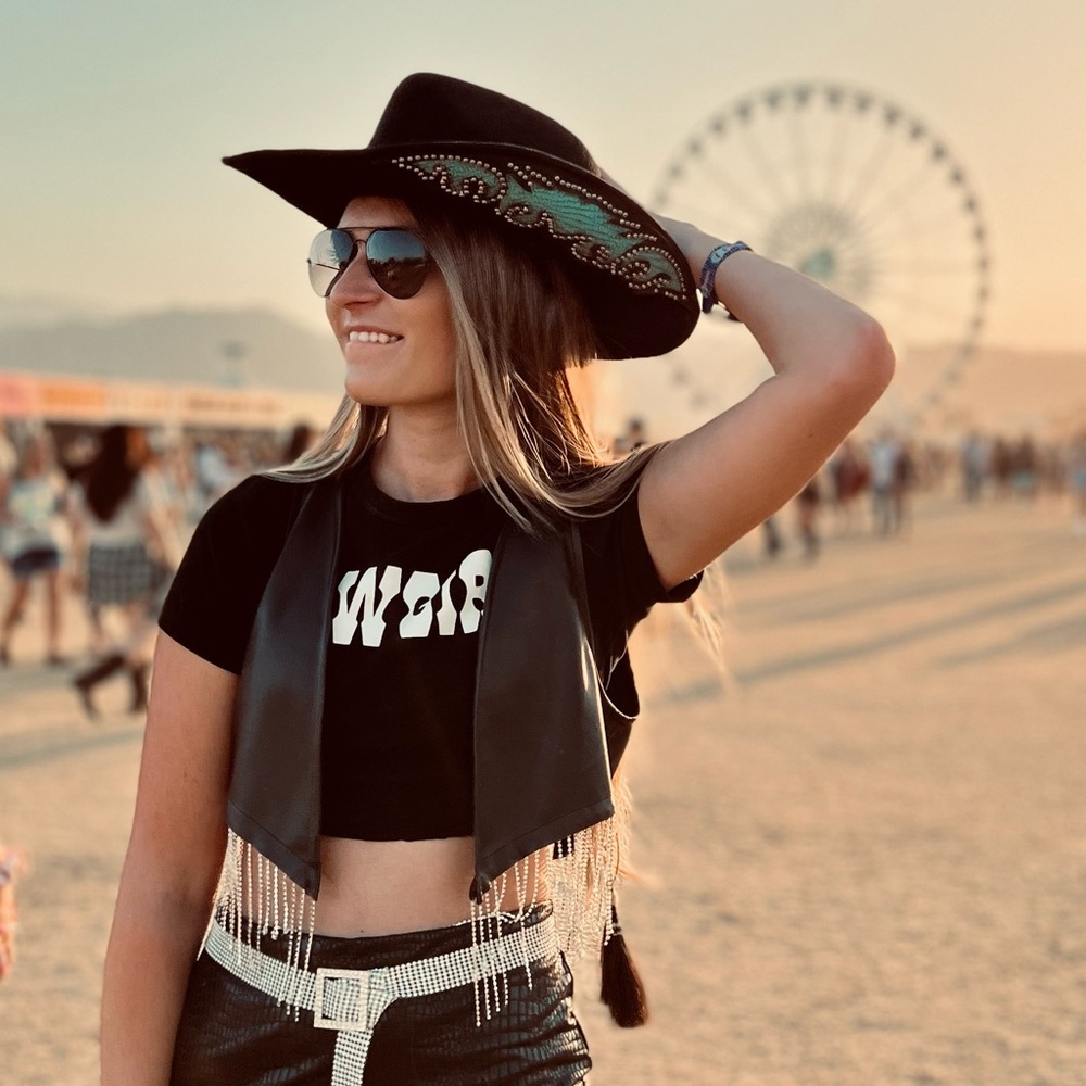 COWGIRL Festival Crop Top